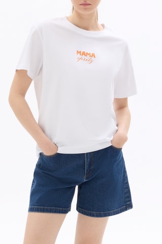 T-shirt regular - Wit