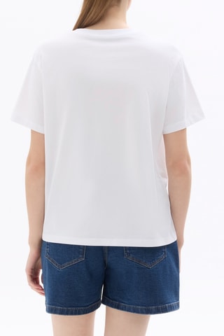 T-shirt regular - Wit