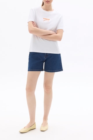 T-shirt regular - Wit