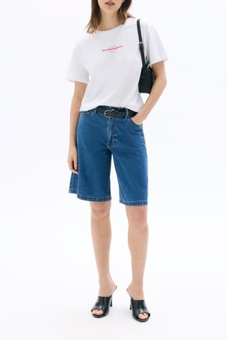 T-shirt regular - Wit