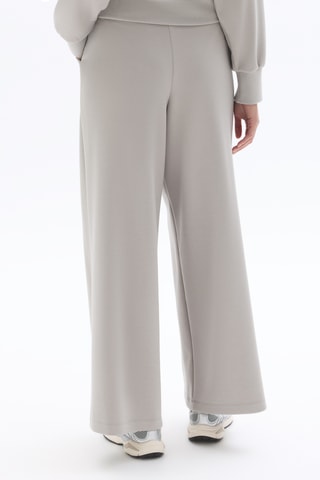 Broek Wide Legs - Lichtgrijs