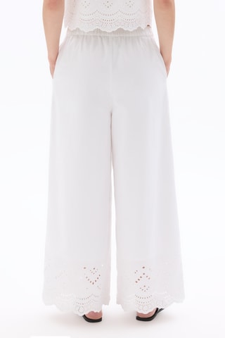 Broek Wide Legs - Wit