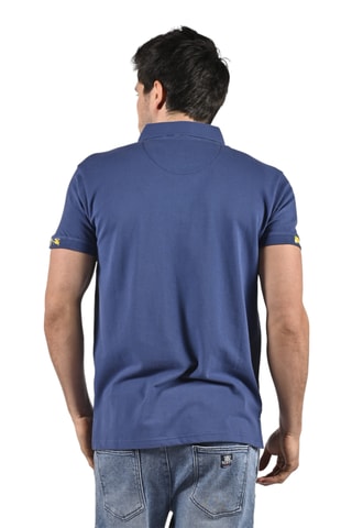 Polo regular River - Bleu