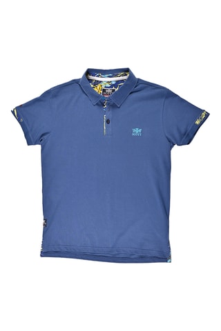 Polo regular River - Bleu