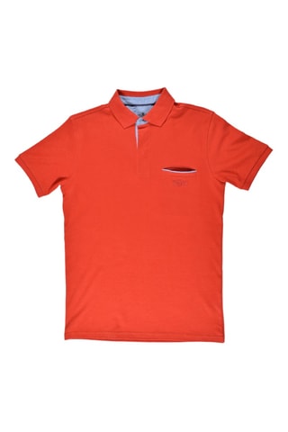Polo regular Tikar - Bordeaux