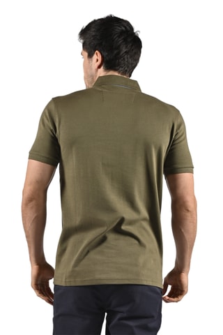 Polo regular Tikar - Kaki