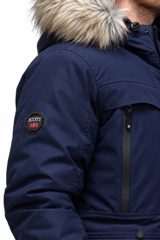 Parka à capuche - Bleu marine