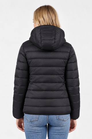 Doudoune à capuche - Noir