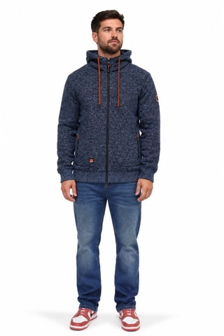 Gilet à capuche  - Bleu marine