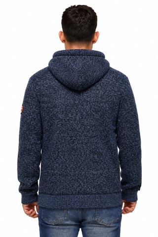 Gilet à capuche  - Bleu marine