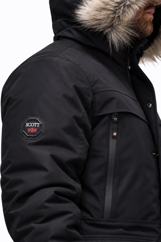 Parka à capuche - Noir