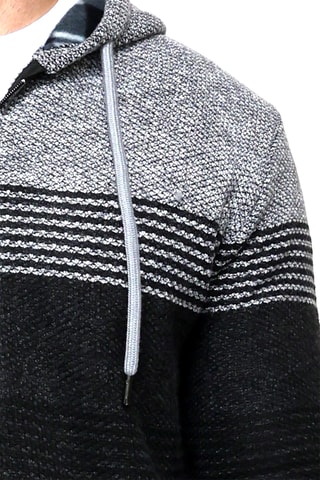 Gilet à capuche Starter  - Anthracite, gris chiné et noir