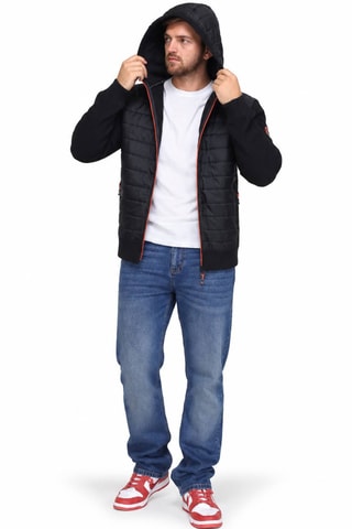 Gilet à capuche - Noir