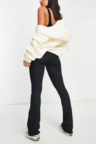 Broek Flare Cut - Zwart
