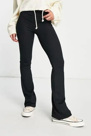 Broek Flare Cut - Zwart