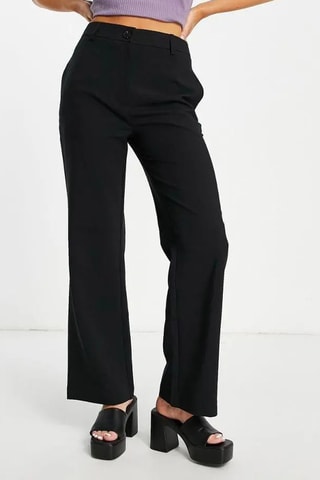 Broek Wide Legs - Zwart