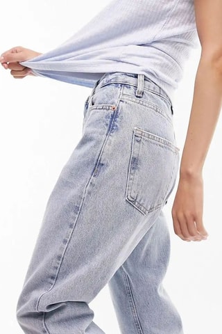 Jeans mom fit - Hemelsblauw