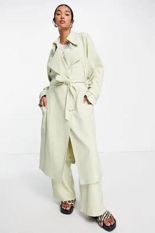 Trenchcoat - Lichtgroen