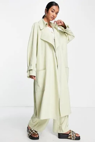 Trenchcoat - Lichtgroen