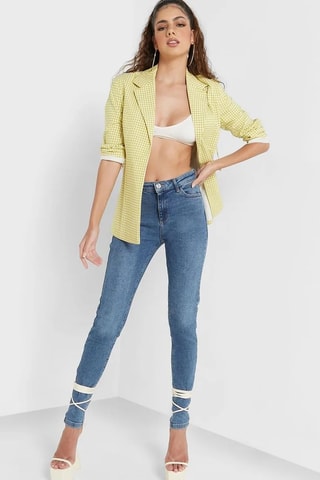Blazer - Groen en Wit