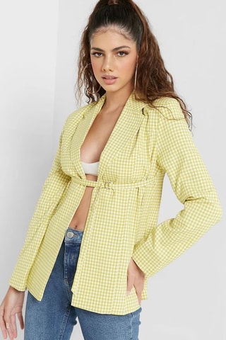 Blazer - Groen en Wit