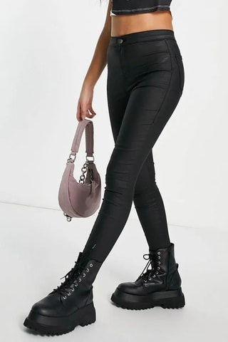 Jeans Hoge Taille - Zwart