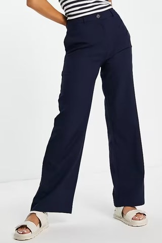 Broek Relaxed - Marineblauw