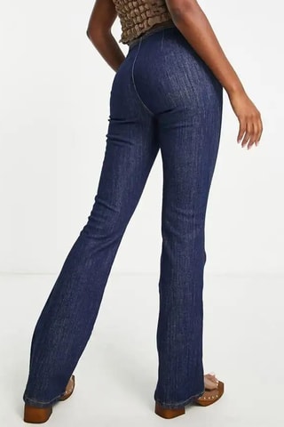 Jeans Flare Cut - Indigoblauw
