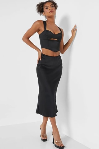 Mouwloze top - Zwart