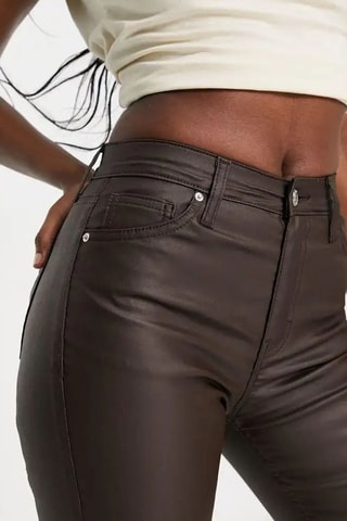 Jeans Flare Cut - Bruin