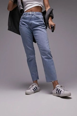 Rechte Jeans - Hemelsblauw