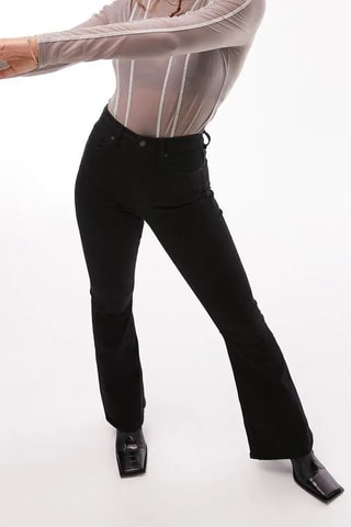 Jeans Flare Cut - Zwart