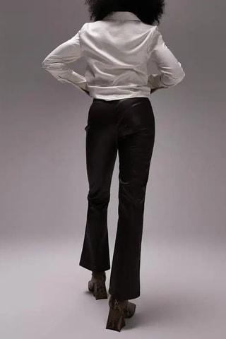 Broek Flare Cut - Bordeauxrood