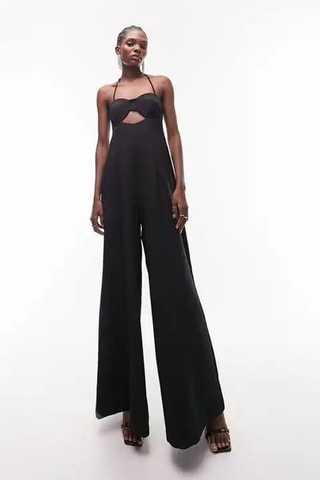 Mouwloze Jumpsuit - Zwart