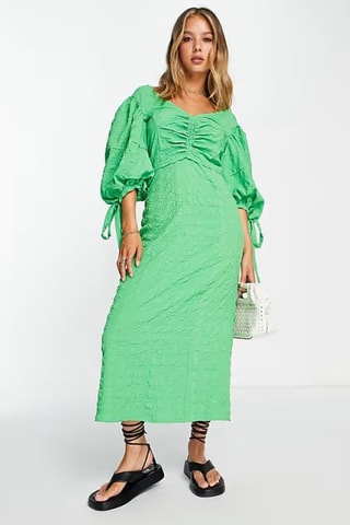 Midi-jurk - Groen