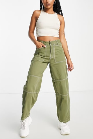 Rechte Broek - Kaki