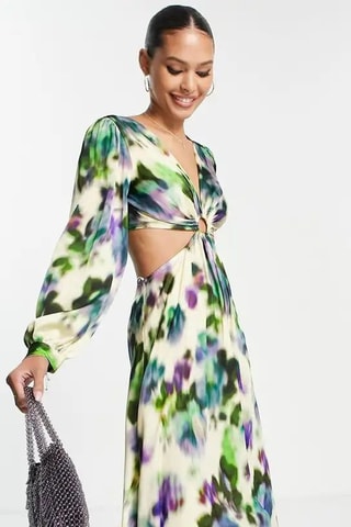 Midi-jurk - Multicolor
