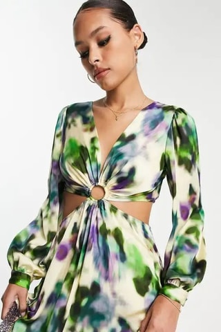 Midi-jurk - Multicolor