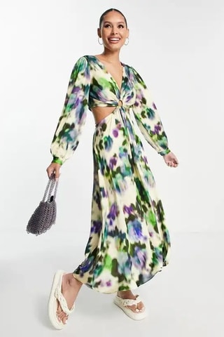 Midi-jurk - Multicolor