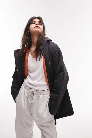 Parka met Capuchon - Zwart