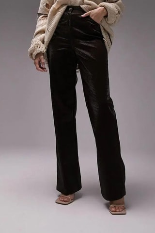 Rechte Broek - Donkerbruin