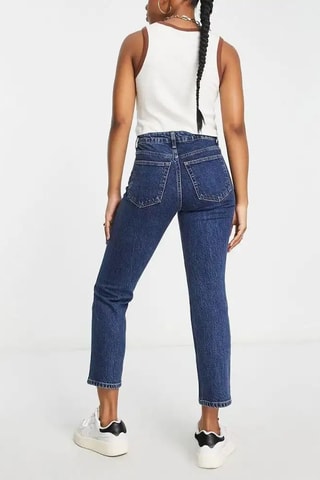 Rechte Jeans - Indigoblauw
