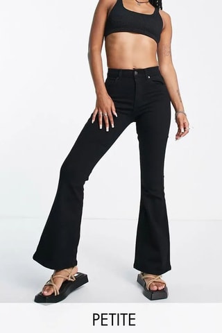 Jeans Flare Cut - Zwart