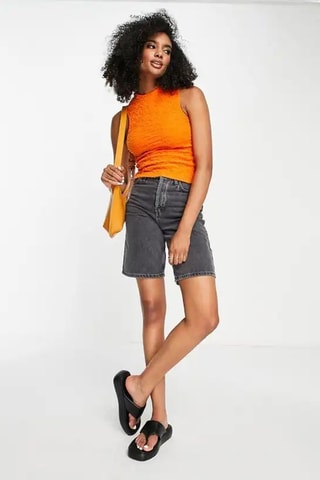 Mouwloze top - Oranje