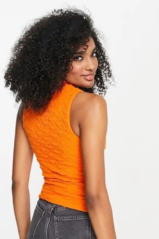 Mouwloze top - Oranje