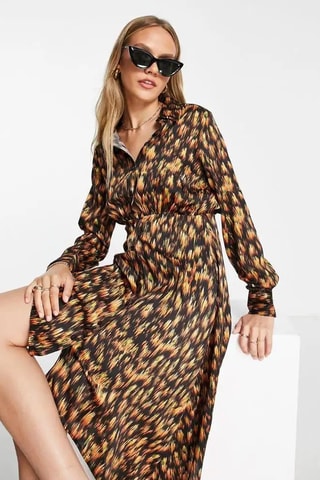 Blouse-jurk - Multicolor