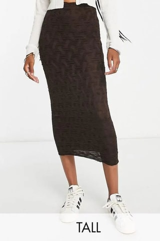 Midirok Hoge Taille - Bruin