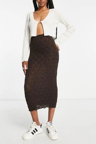 Midirok Hoge Taille - Bruin