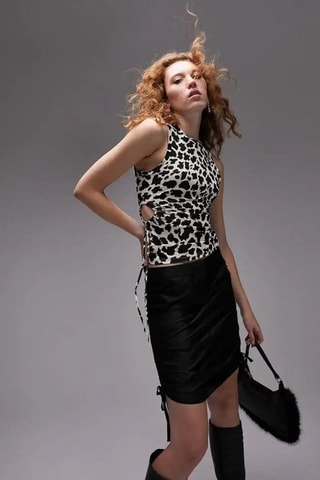 Mouwloze top - Wit