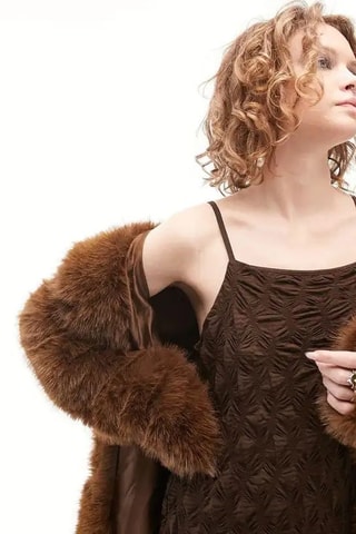 Lange Jurk - Bruin